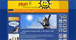 Desktop Screenshot of plan-b-energie.de