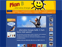 Tablet Screenshot of plan-b-energie.de